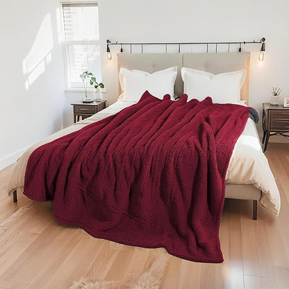 Electric Heated Blanket Full Size 72"×84"