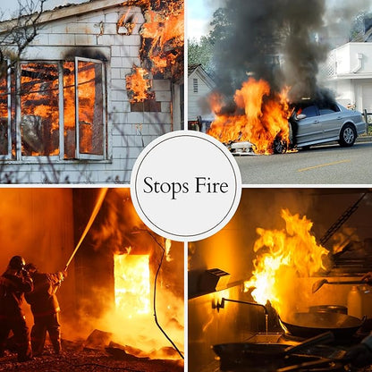 Supa Ant Emergency Silicon Fire Blanket for Home and Kitchen - 2pk 1500F High Visibility Smother Kitchen Fire Blanket Silicon - CE Certified Hero Fire Blankets Emergency for Home (40in)