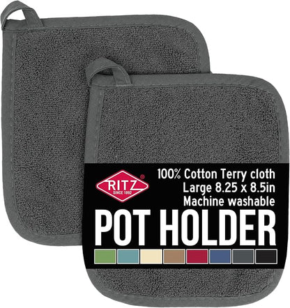 RITZ Terry Potholder & Hot Pad: Unparalleled Heat Resistant, Durable 100%
