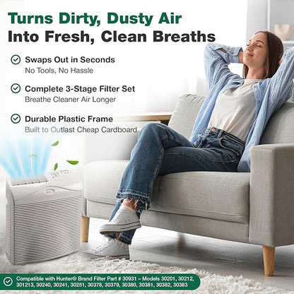 Crucial Air Purifier 2 Filters – Compatible