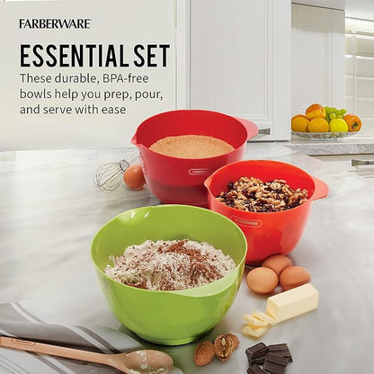 Farberware - 5216128 Farberware Professional Plastic Mixing Bowls
