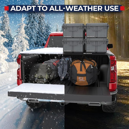 MOSTPLUS Roll-Up Soft Vinyl Truck Bed Tonneau Cover Compatible with 2004-2006 Chevrolet Chevy Silverado/GMC Sierra 1500 2500 3500 Fleetside 5.8 FT Bed 69 inch Fleetside