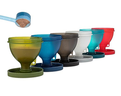 Protein Powder Funnel Funnels for Water Bottles
