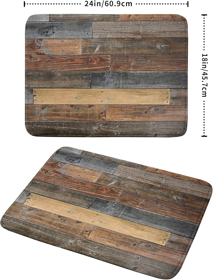 Giwawa Wood Grain Dish Drying Mat