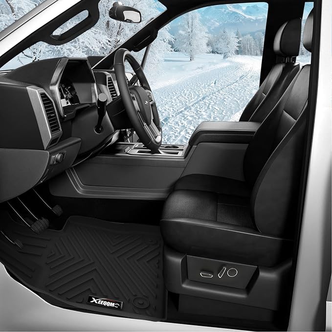 Floor mats for 2020-2025 2026 Ford Explorer 7 Seats Trunk Mat with Backrest Mat All Weather TPE Rubber Cargo Liner for 2020 2021 2022 2023 2024 2025 2026 Ford Explorer Accessories