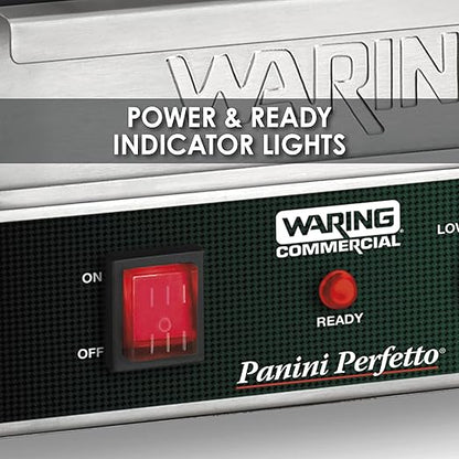 Waring Commercial WPG150 Compact Italian-Style Panini Grill