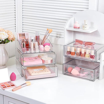 Vtopmart 5 Tier Clear Makeup Organizer