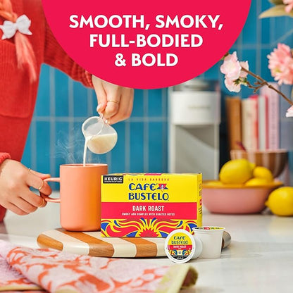 Café Bustelo Dark Roast Coffee, 10 Ct. K-Cup pods