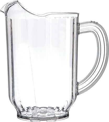 Carlisle FoodService Products 554607 Restaurant-Style SAN Plastic Pitcher