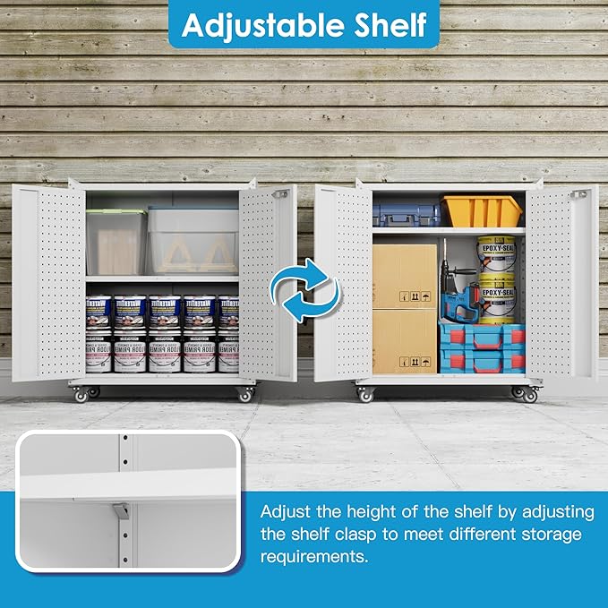 SUXXAN Metal Storage Cabinet