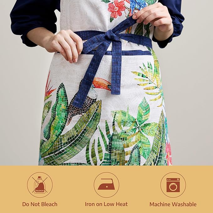 Maison d' Hermine 100% Cotton Apron