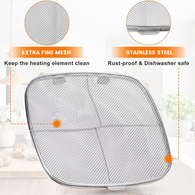 Stainless Steel Splatter Shield