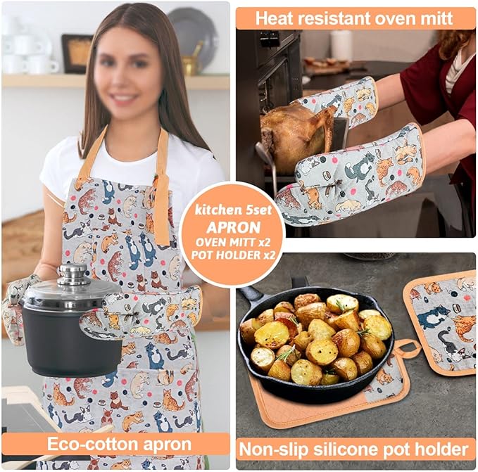 Alselo Oven Mitts and Pot Holders