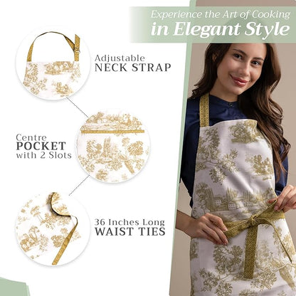 Maison d' Hermine 100% Cotton Apron