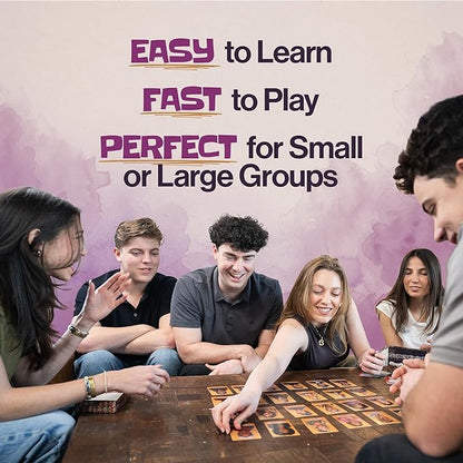 Inspiration Play Superficial Adult Party Card Game - The Skin-Deep Game for Shallow People - Hilarious Party Games for 18+, 2 to 10 Players