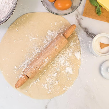 Mrs. Anderson's Baking Children’s Classic Wooden Rolling Pin, German Beechwood