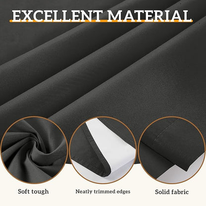100% Blackout Curtains 54 Inch Length