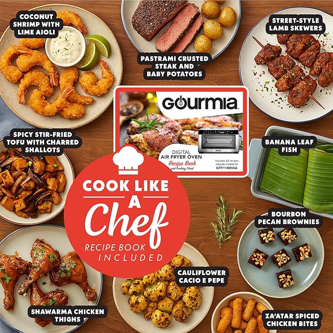 Gourmia Toaster Oven Digital Air Fryer