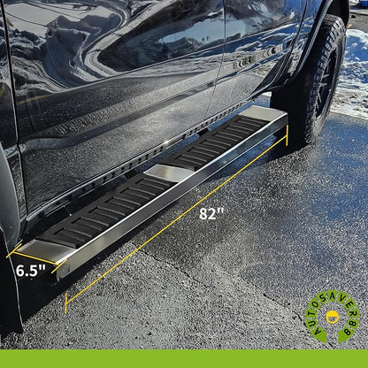 AUTOSAVER88 Running Boards Compatible with 2019-2026 Dodge Ram 1500 New Body Style Crew Cab with 4 Full-Size Doors (Excl. 1500 Classic), Stainless Steel Side Step Nerf Bar