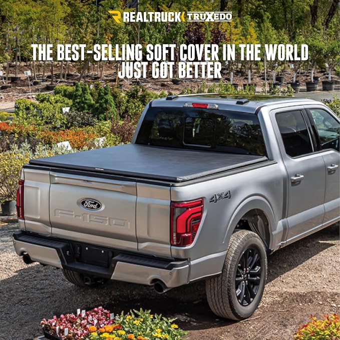 RealTruck TruXedo TruXport Soft Roll Up Truck Bed Tonneau Cover | 238101 | Fits 1973 - 1996 Ford F-150/250/250HD/350 6' 9" Bed (81")