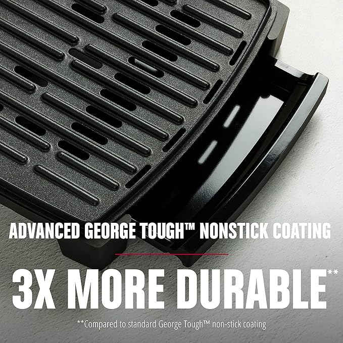 GEORGE FOREMAN® Contact Submersible™ Grill, 5-Serving Grill