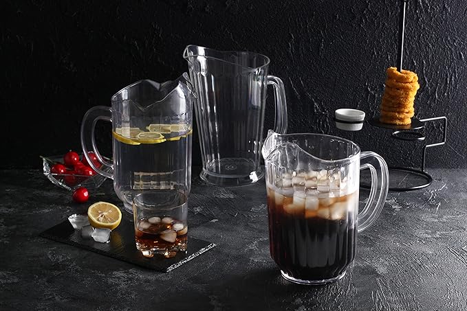 New Star Foodservice Plastic Restaurant-Grade Water Pitcher