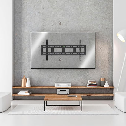 Mount-It! Low-Profile Tilt TV Wall Mount | Ultra-Slim Bracket