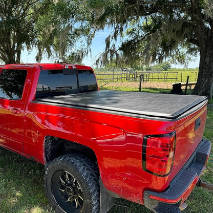 AUTOSAVER88 Soft Roll Up Truck Bed Tonneau Cover Compatible with Dodge Ram 1500 2019-2026 New Body Style 5.7ft w/o RamBox