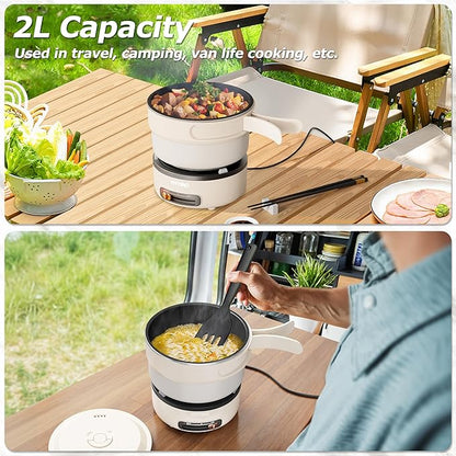 HYTRIC Electric Cooker, 2L Portable Electric Cooker
