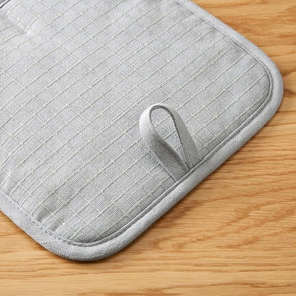 KITCHENAID Gourmet Series Gridlines Pot Holders 2-Pack Set, Heat Resistant up