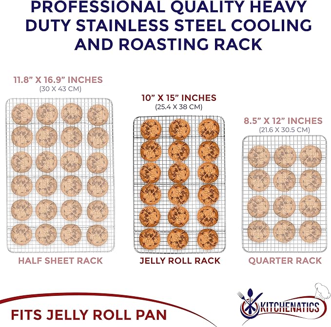 KITCHENATICS Jelly Roll Cooling Rack