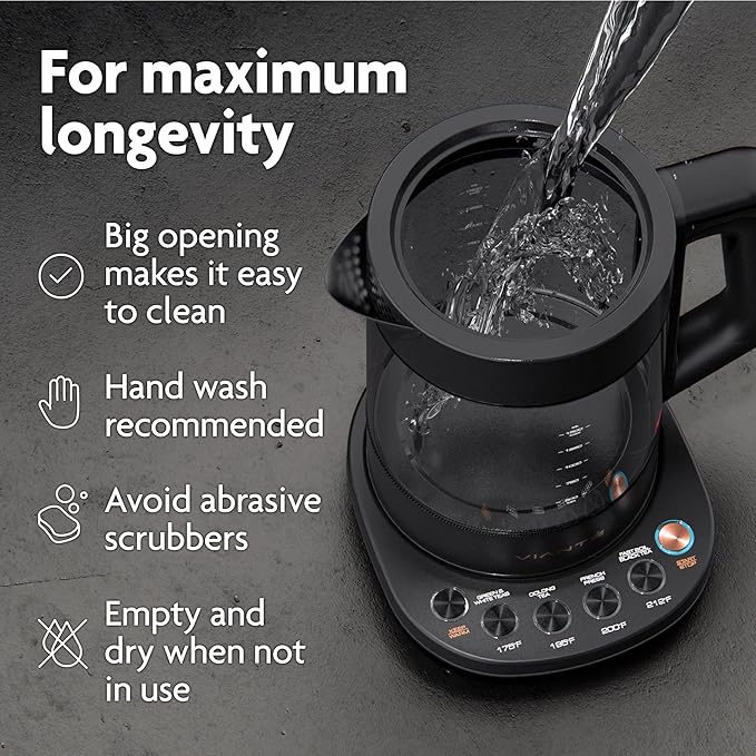 Vianté Electric Kettle With Infuser