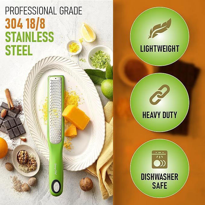 Spring Chef Premium Lemon Zester Grater