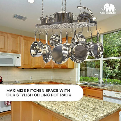 Vdomus Hanging Pot Rack