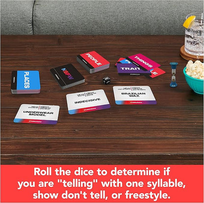 Spin Master Games, Tell Me Without Telling Me, The Viral Hit Adult Card Game, Bachelorette Party Activity, Meme Party Game, 2-10 Players, for Ages 18 & Up