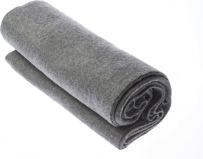 SE Grey Warm 3-lb. Blanket (60" x 80") with 70% Wool - BI60802GR