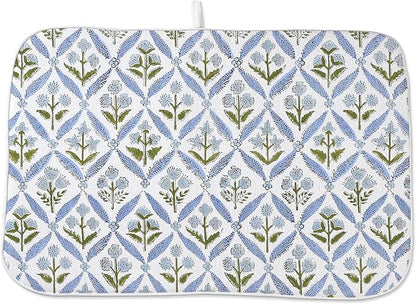 Boho Dish Drying Mat 18x24 Inches