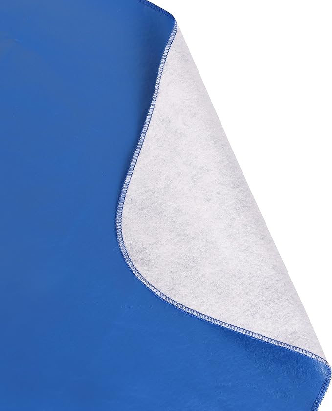 Yourtablecloth Heavy Duty Vinyl Rectangle or Square Tablecloth – 6 Gauge Heavy Duty Tablecloth – Flannel Backed – Wipeable Tablecloth with Vivid Colors & Many Sizes 52 x 108 White