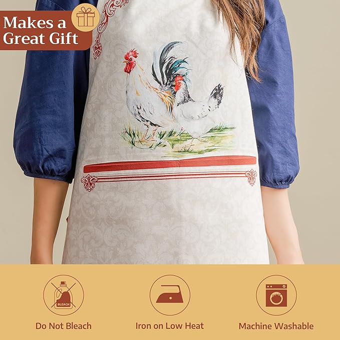 Maison d' Hermine 100% Cotton Apron