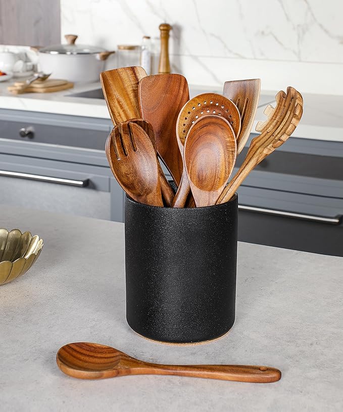 Nucookery Wooden Cooking Utensils Set
