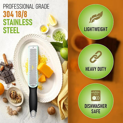 Spring Chef Premium Lemon Zester Grater
