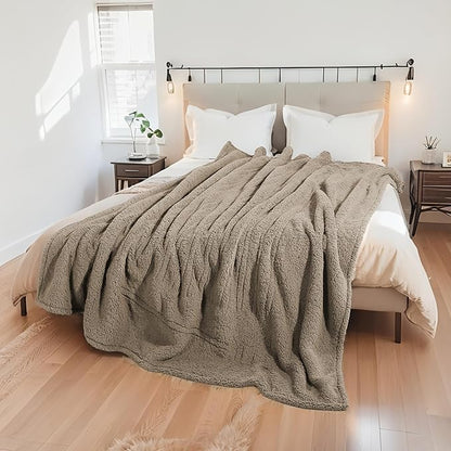 Electric Heated Blanket Full Size 72"×84"