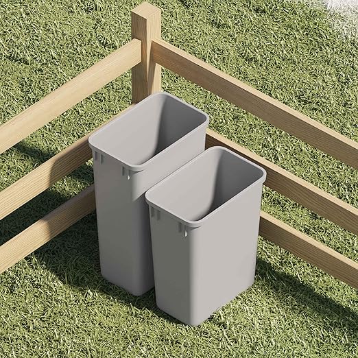 Dowell 50Qt Wastebasket Trash Can Garbage Container,