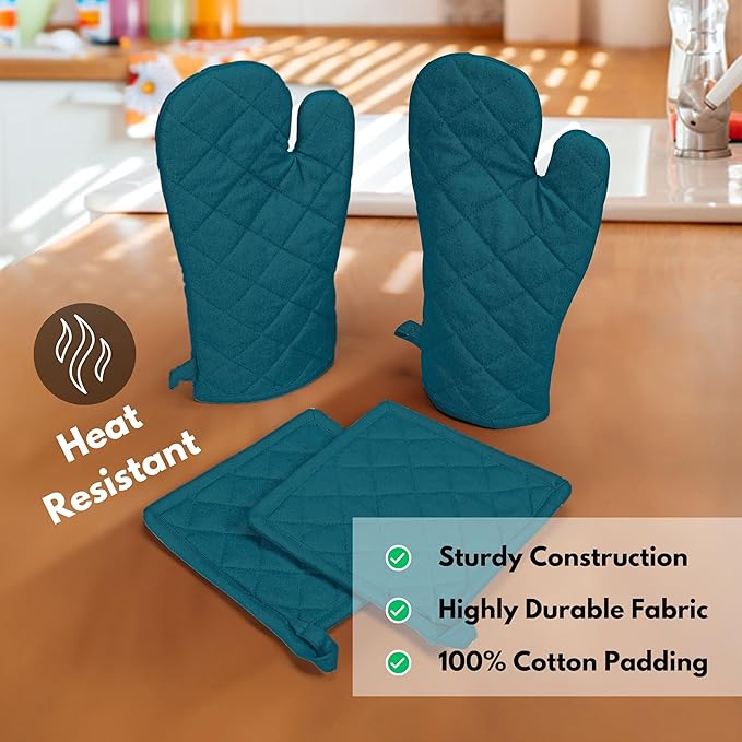 Native Fab Pot Holders and Oven Mitts Sets