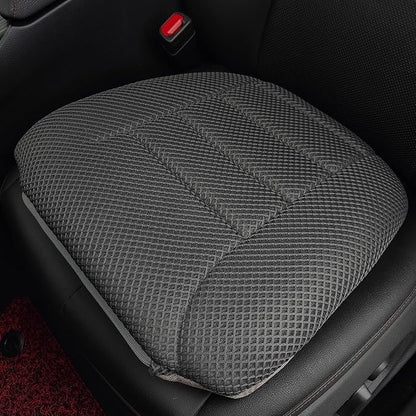 AEROiVi 17.7" L × 16.9" W × 3" H,Car Booster Seat Cushion Raise The Height for Short People Driving, Breathable 3D Air Mesh, 3 Inch Booster Seat, Non-Slip Bottom, Car Seat Pad with Truck,Cars,SUVs