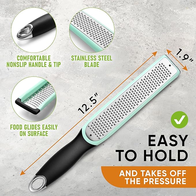Spring Chef Premium Lemon Zester Grater