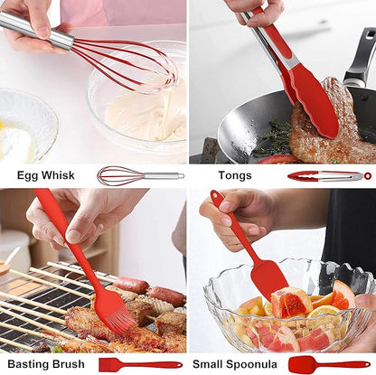 LIANYU 14 Pcs Cooking Utensils Set