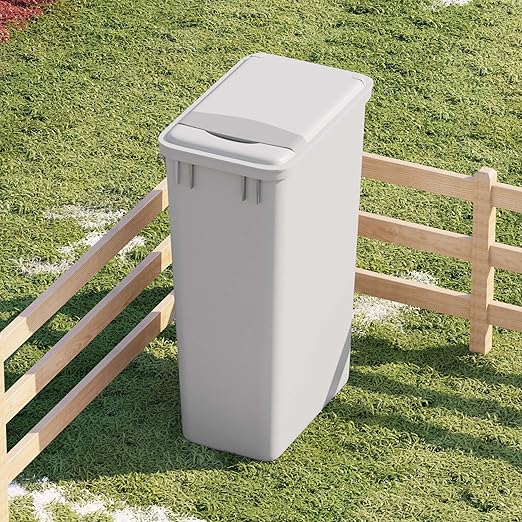 Dowell 50Qt Wastebasket Trash Can Garbage Container,