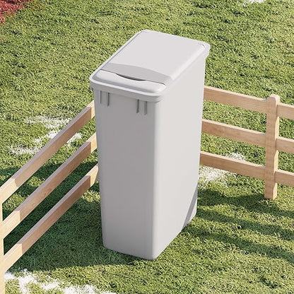Dowell 50Qt Wastebasket Trash Can Garbage Container,