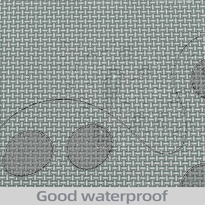 qqpp EVA 18 Tiles Baby Play Mat for Playing, Interlocking Foam Floor Mats for Tummy Time & Crawling, Puzzle Flooring Tiles with Animals Laser Pattern for Kids. Gray. QL-11(L) b18N